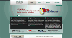 Desktop Screenshot of leaderservices.com